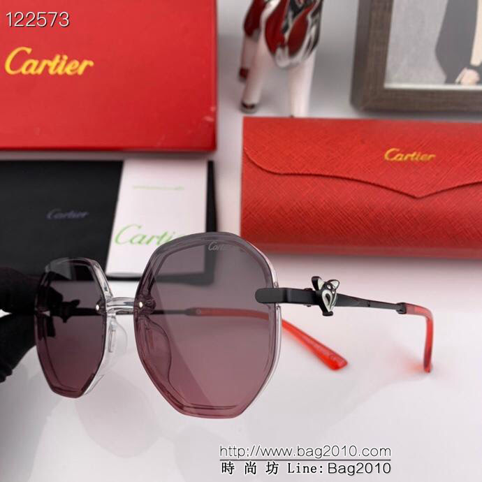 CARTIER卡地亞 2019網紅同款 卡地亞新款 大框偏光墨鏡 寶麗來超清偏光太陽鏡 3346  lly1177